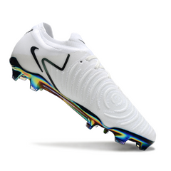 Chuteira Campo FG Nike Phantom GX2 Elite Branca e Verde