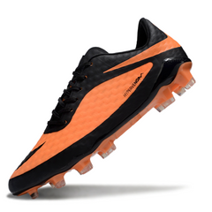 Chuteira Campo FG Nike Phantom Hypervenom Elite Laranja e Preta
