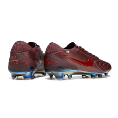Chuteira Campo FG Nike Tiempo 10 Legend Luxe Elite Bordô Pack Itália