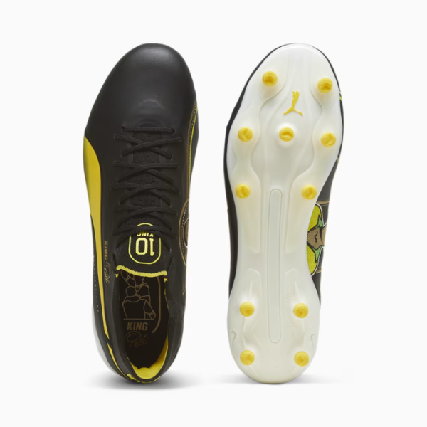 Chuteira Campo Puma King Ultimate FG Pelé Legends Pack - VENI Futebol