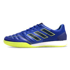 Chuteira Futsal IC Adidas Competition Top Azul e Verde