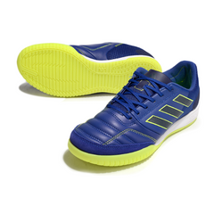 Chuteira Futsal IC Adidas Competition Top Azul e Verde