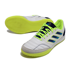 Chuteira Futsal IC Adidas Competition Top Branca, Azul e Verde
