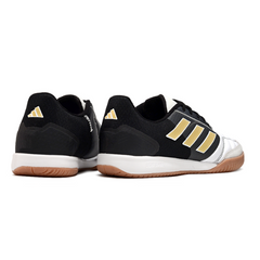 Chuteira Futsal IC Adidas Competition Top Branca, Preta e Amarela