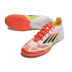 Chuteira Futsal IC Adidas F50 Elite Pack Pure Victory Preta e Branca