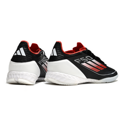 Chuteira Futsal IC Adidas F50 Elite Preta, Vermelha e Branca
