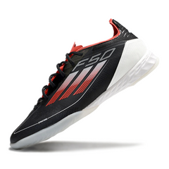 Chuteira Futsal IC Adidas F50 Elite Preta, Vermelha e Branca