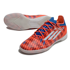 Chuteira Futsal IC Adidas F50 Elite Pack Raumdeuter Preta e Branca