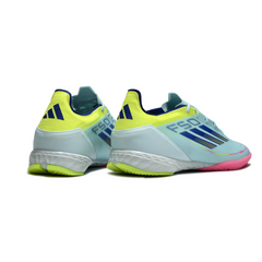 Chuteira Futsal IC Adidas F50 Elite Pack Advancement Stellar Icon Preta e Branca