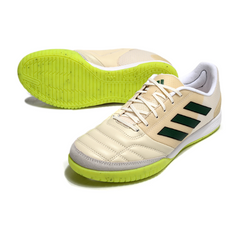 Chuteira Futsal IC Adidas Competition Top Bege e Verde