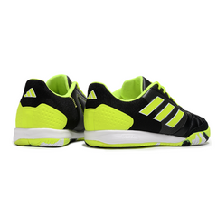Chuteira Futsal IC Adidas Competition Top Preta e Verde