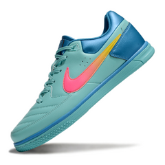 Chuteira Futsal IC Nike5 Street Gato Azul-Clara