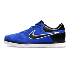 Chuteira Futsal IC Nike5 Street Gato Azul e Preta