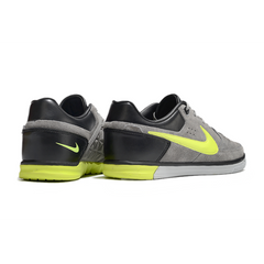 Chuteira Futsal IC Nike5 Street Gato Cinza e Verde