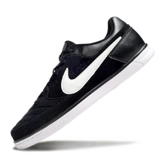 Chuteira Futsal IC Nike5 Street Gato Preta e Branca