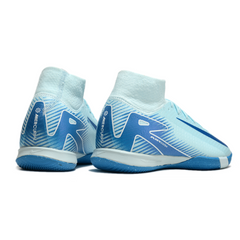 Chuteira Futsal IC Nike Mercurial Superfly 10 Academy Pack Mad Ambition Preta e Branca