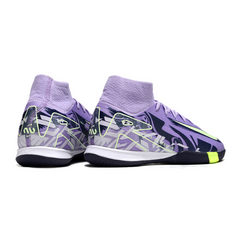 Chuteira Futsal IC Nike Mercurial Superfly 10 Elite Pack United 001 Preta e Branca