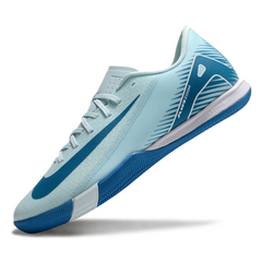 Chuteira Futsal IC Nike Vapor 16 Academy Pack Mad Ambition Azul e Branca
