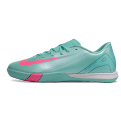 Chuteira Futsal IC Nike Vapor 16 Academy Azul-Clara e Rosa