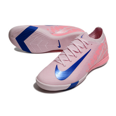 Chuteira Futsal IC Nike Zoom Mercurial Vapor 16 Elite Rosa e Azul