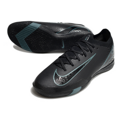 Chuteira Futsal IC Nike Mercurial Vapor 16 Elite Pack Shadow Preta e Branca
