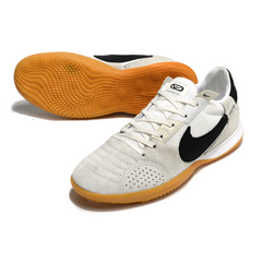 Chuteira Futsal IC Nike Streetgato Branca e Preta