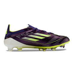 Chuteira Campo FG Adidas F50 Elite Pack Fast Reborn Prateada e Preta Infantil