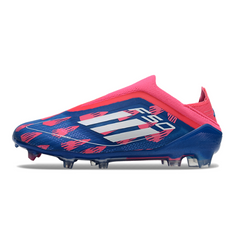 Chuteira Campo FG Adidas F50 Elite Sem Cadarço Verde e Preta Infantil
