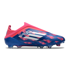 Chuteira Campo FG Adidas F50 Elite Sem Cadarço Verde e Preta Infantil