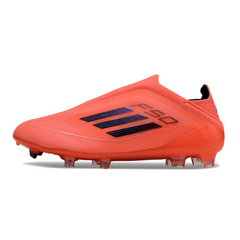 Chuteira Campo FG Adidas F50 Elite Sem Cadarço Pack Vivid Horizon Infantil