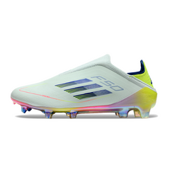 Chuteira Campo FG Adidas F50 Elite Sem Cadarço Pack Stellar Icon Infantil