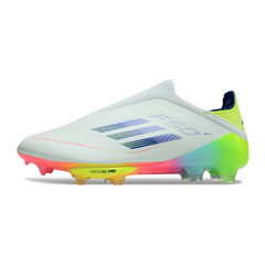 Chuteira Campo FG Adidas F50+ Elite Sem Cadarço Pack Stellar Icon Infantil