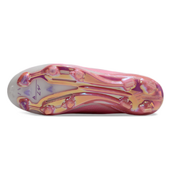 Chuteira Campo FG Adidas F50+ Elite Sem Cadarço Amarela e Preta Infantil