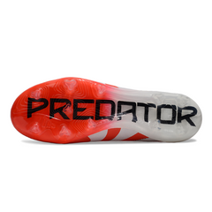 Chuteira Campo FG Adidas Predator 25 Elite Sem Cadarço Pack Pure Victory Infantil