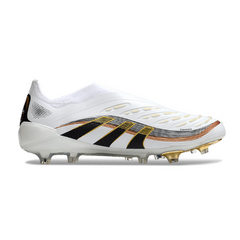 Chuteira Campo FG Adidas Predator 25 Elite Sem Cadarço Pack Teamgeist Infantil