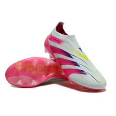 Chuteira Campo FG Adidas Predator 30 Elite Sem Cadarço Pack Stellar Icon Infantil