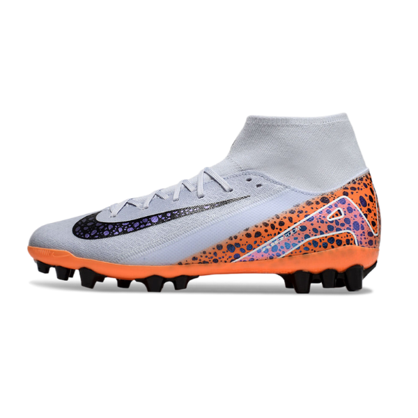 Chuteira Campo Sintético AG Nike Air Zoom Mercurial Superfly 10 Academy Infantil Pack Electric