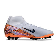 Chuteira Campo Sintético AG Nike Air Zoom Mercurial Superfly 10 Academy Infantil Pack Electric