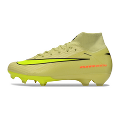 Chuteira Campo FG Nike Air Zoom Mercurial Superfly 10 Elite Amarela Infantil