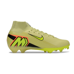 Chuteira Campo FG Nike Air Zoom Mercurial Superfly 10 Elite Amarela Infantil