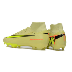 Chuteira Campo FG Nike Air Zoom Mercurial Superfly 10 Elite Amarela Infantil