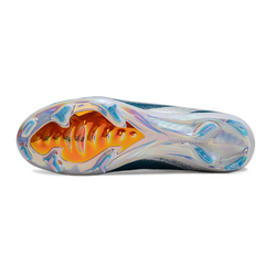 Chuteira Campo FG Nike Air Zoom Mercurial Superfly 10 Elite Azul Infantil