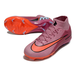 Chuteira Campo FG Nike Air Zoom Mercurial Superfly 10 Elite Rosa Infantil
