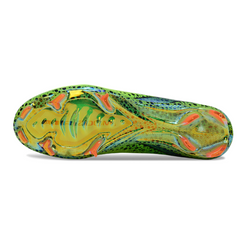 Chuteira Campo FG Nike Air Zoom Mercurial Superfly 10 Elite Verde-Clara Infantil