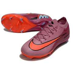 Chuteira Campo FG Nike Air Zoom Mercurial Vapor 16 Elite Rosa Infantil