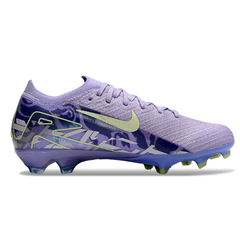 Chuteira Campo FG Nike Air Zoom Mercurial Vapor 16 Elite Pack United 001 Preta e Branca Infantil