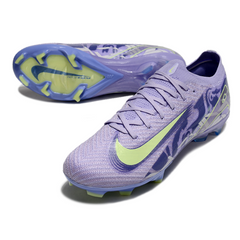 Chuteira Campo FG Nike Air Zoom Mercurial Vapor 16 Elite Pack United 001 Preta e Branca Infantil
