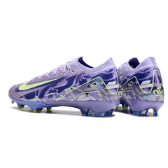 Chuteira Campo FG Nike Air Zoom Mercurial Vapor 16 Elite Pack United 001 Preta e Branca Infantil