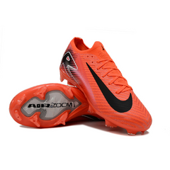 Chuteira Campo FG Nike Air Zoom Mercurial Vapor 16 Elite Vermelha e Preta Infantil