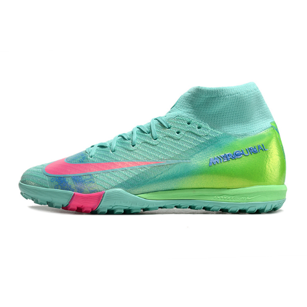 Chuteira Society TF Nike Zoom Mercurial Superfly 10 Elite Pack Cosmic Speed 2 Infantil